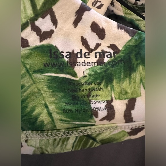 Issa de’ Mar Palm + Cheetah Print Bikini Set – Size S - Picture 8 of 8
